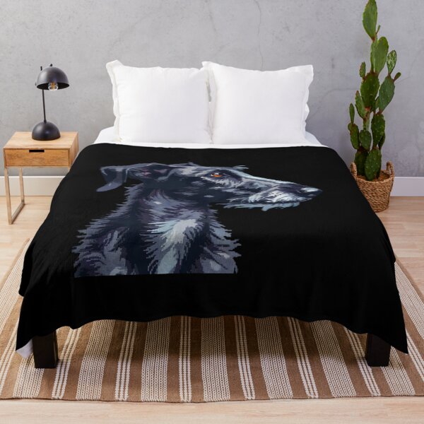 Item preview, 16-bit Scottish Deerhound designed and sold by CUTEDOGGIEZ.