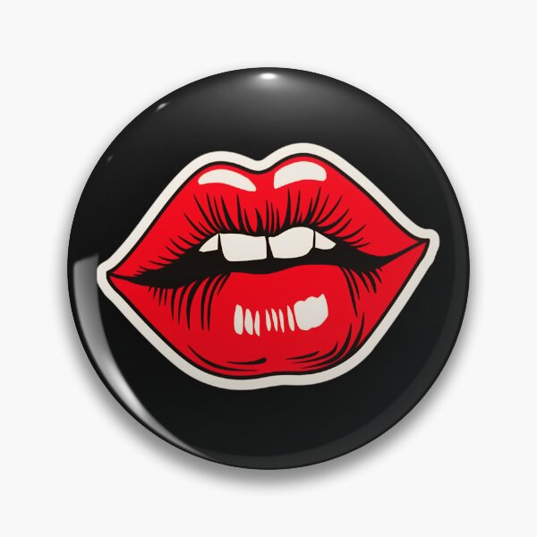 Item preview, Red Lips: A Bold Statement of Confidence and Glamour designed and sold by DIGITALXYZ.