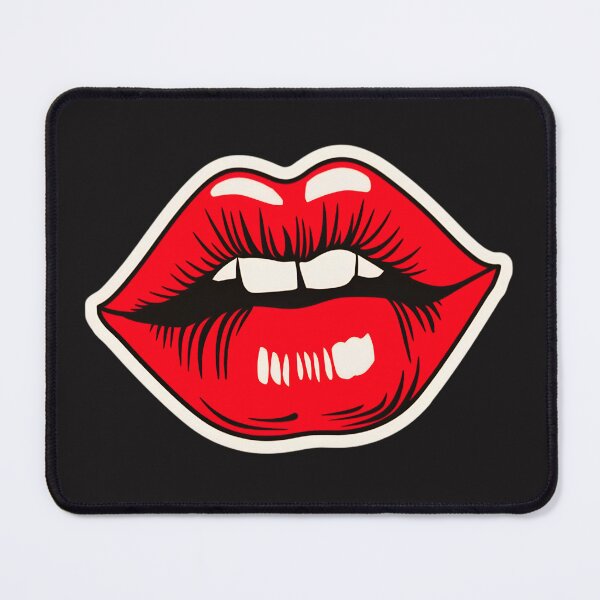 Item preview, Red Lips: A Bold Statement of Confidence and Glamour designed and sold by DIGITALXYZ.