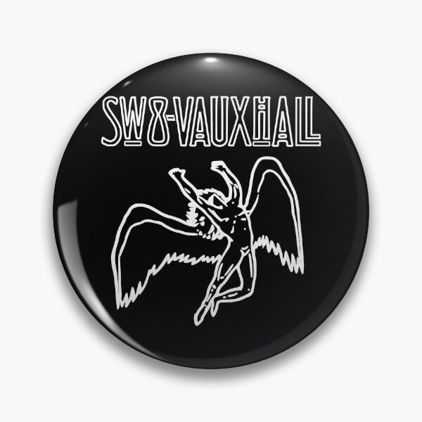 Item preview, SW8 Stairway to Vauxhall (White on Black) designed and sold by Londonation.