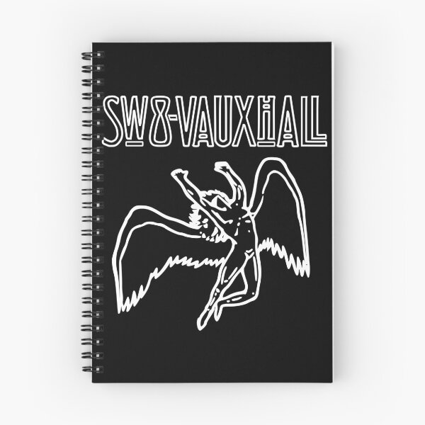 Item preview, SW8 Stairway to Vauxhall (White on Black) designed and sold by Londonation.