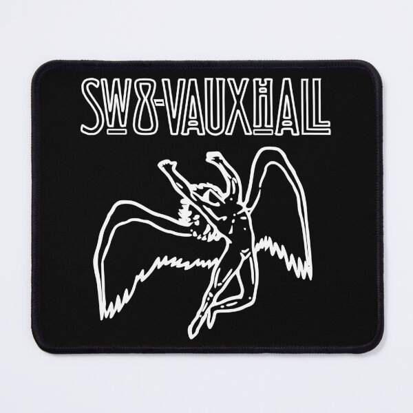 Item preview, SW8 Stairway to Vauxhall (White on Black) designed and sold by Londonation.