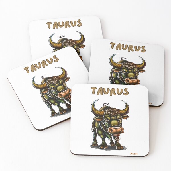 Item preview, Zodiac Laughs: Taurus in Cartoon Style designed and sold by Moisky Art.