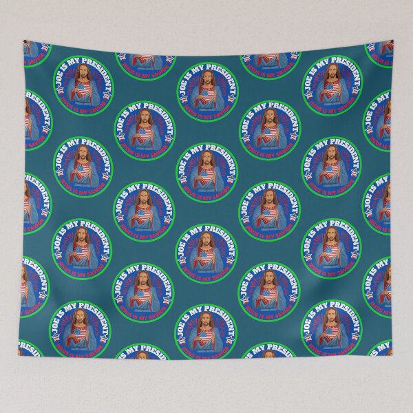 Item preview, Jesus is my Savior Biden is my President Classic  designed and sold by Odettesand.