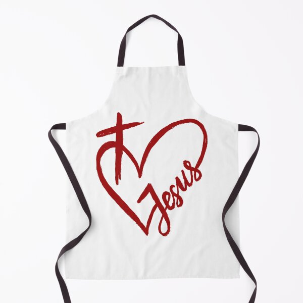 Item preview, Heart with cross and Jesus inscription. designed and sold by EternalRock.