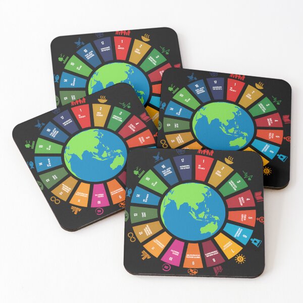 Item preview, Un Sdgs  Un Global Goals Logo  United Nations Sustainable Development Goals 2030 Sticker designed and sold by SamuelJRoss.