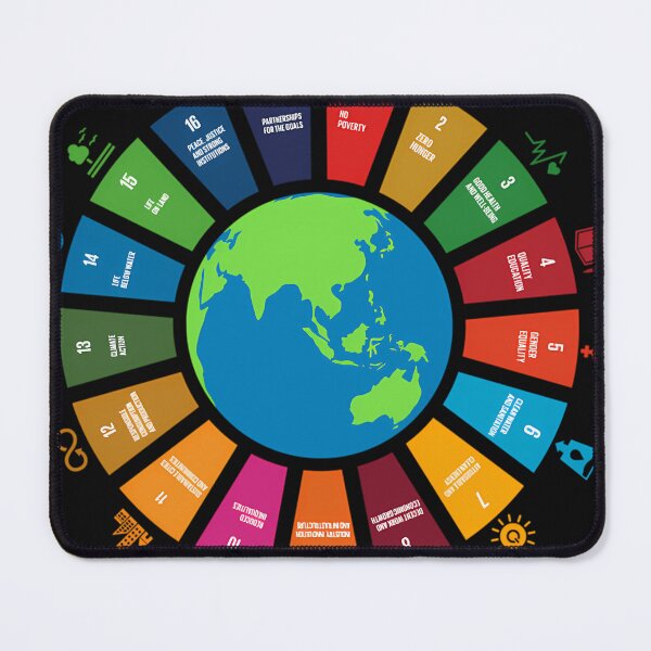 Item preview, Un Sdgs Un Global Goals Logo United Nations Sustainable Development Goals 2030 Sticker designed and sold by SamuelJRoss.