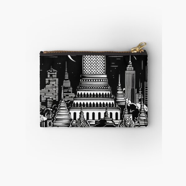 Item preview, BANGKOK T-Shirt Hoodie Stickers Hat iPhoneCase MousePad Pillow ArtPrint Cards Posters Mugs Bags Clock Apron designed and sold by likbatonboot.
