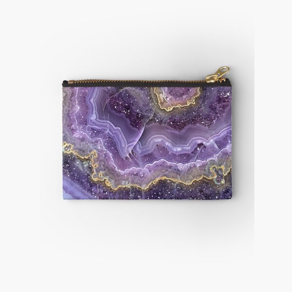 Item preview, Abstract Art Violet Muave Stone (Photo of Glitter Only - Not Reflective) designed and sold by fluffstuffgifts.