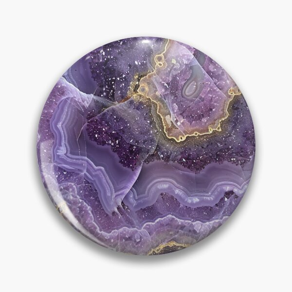Item preview, Abstract Art Violet Muave Stone (Photo of Glitter Only - Not Reflective) designed and sold by fluffstuffgifts.