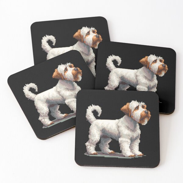 Item preview, Pixel Sealyham Terrier designed and sold by CUTEDOGGIEZ.