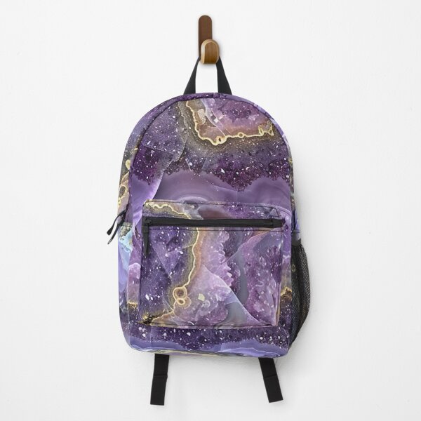 Item preview, Abstract Art Violet Muave Stone (Photo of Glitter Only - Not Reflective) designed and sold by fluffstuffgifts.