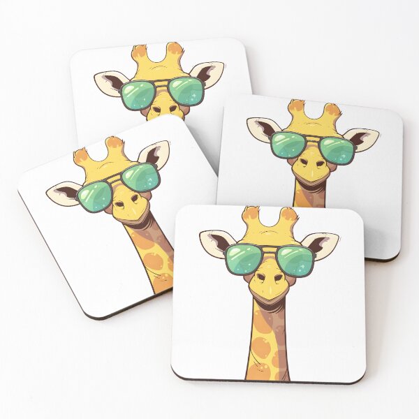 Artikelvorschau, Lustige Giraffe mit Sonnenbrille entworfen und verkauft von StickySparkle.