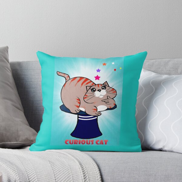 Item preview, Curious Cat  designed and sold by Shirley cute art .