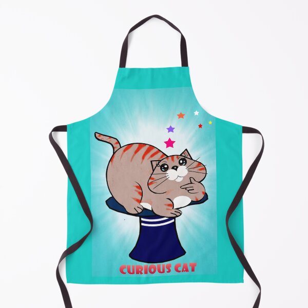 Item preview, Curious Cat designed and sold by Shirley cute art .