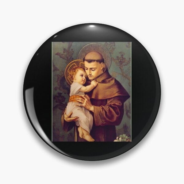 Item preview, St. Anthony of Padua with Baby Jesus  designed and sold by RBEnt.