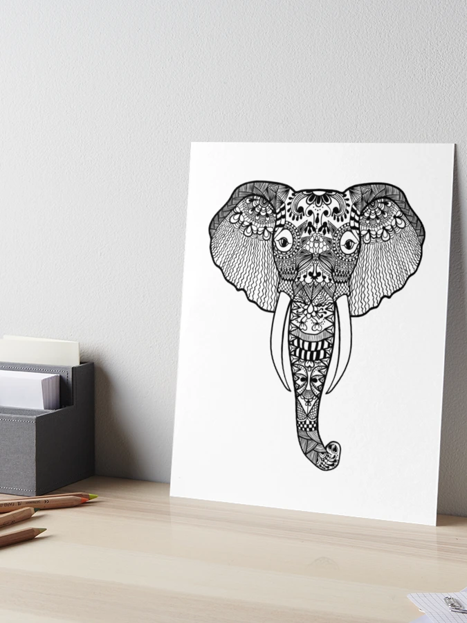 Andrew Zuckerman | Asian Elephant 2023 125” x 145” Linen