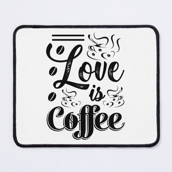 Item preview, Love is coffee designed and sold by ShopMaxiDesigns.