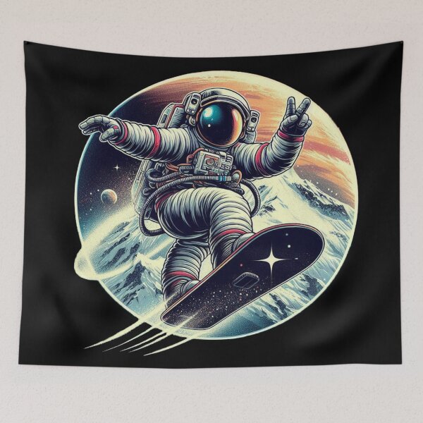 Item preview, Astronauta snowboard designed and sold by Echonn.