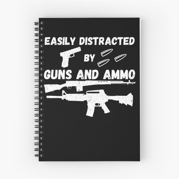 Item preview, Gun lover funny easily distracted by guns and ammo pro gun enthusiast  designed and sold by Lulustarfox.