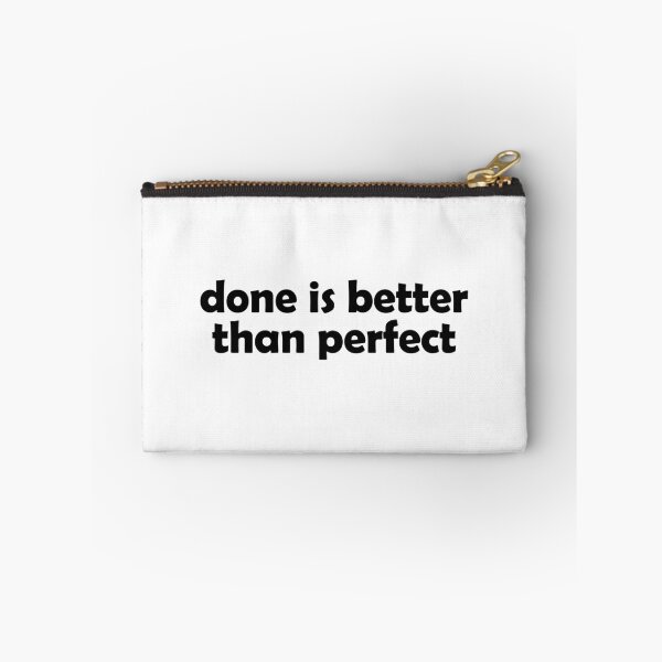 Item preview, Done is better than perfect designed and sold by muchhappier.