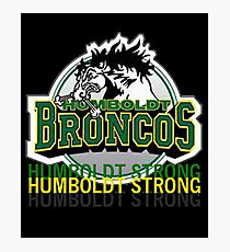 Humboldt Strong, Remember The Humboldt Broncos Photographic Print