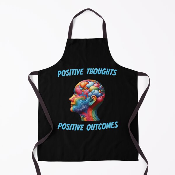 Item preview, Positive thoughts, positive outcomes designed and sold by HeadTurningArt.
