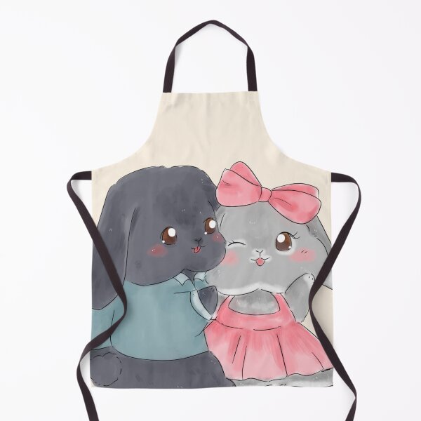 Item preview, Cuddle Couple Lop Rabbit | Chibi Blue and Joy | Bunniesmee T-Shirt designed and sold by bunniesmee.