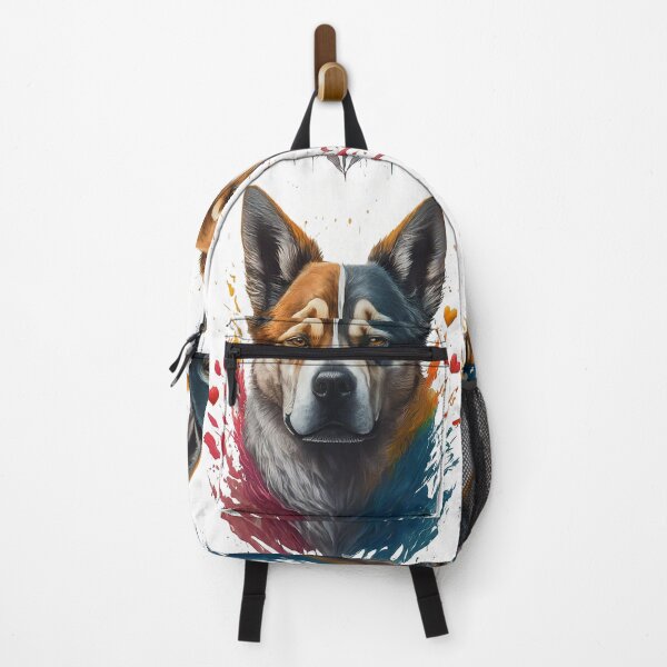 Item preview, Vibrant Vigilance: German Shepherd Portrait designed and sold by StellarValor.