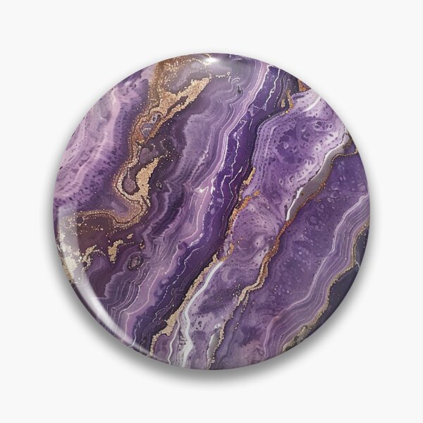 Item preview, Abstract Art Violet Muave Stone (Photo of Glitter Only - Not Reflective) designed and sold by fluffstuffgifts.