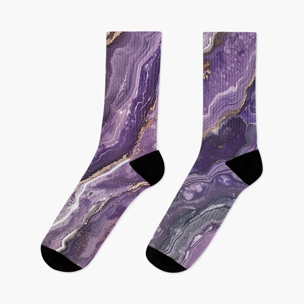 Item preview, Abstract Art Violet Muave Stone (Photo of Glitter Only - Not Reflective) designed and sold by fluffstuffgifts.