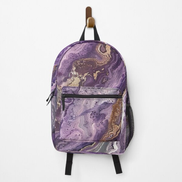 Item preview, Abstract Art Violet Muave Stone (Photo of Glitter Only - Not Reflective) designed and sold by fluffstuffgifts.