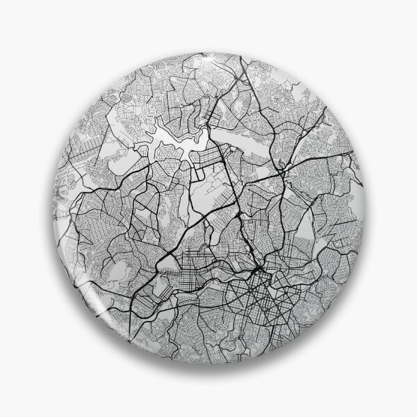Item preview, Mapa de la ciudad de Belo Horizonte de Minas Gerais, Brasil - Luz designed and sold by deMAP.