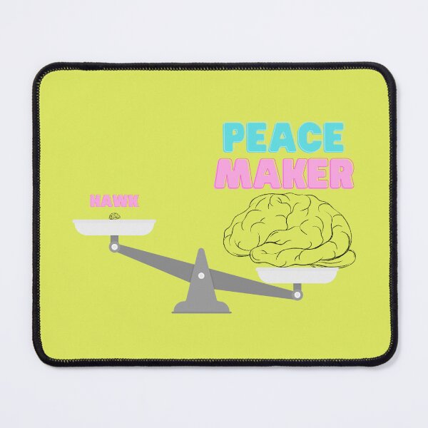 Item preview, PeaceMaker, Peace vs, hawk, brains designed and sold by Cerulean-Shop.