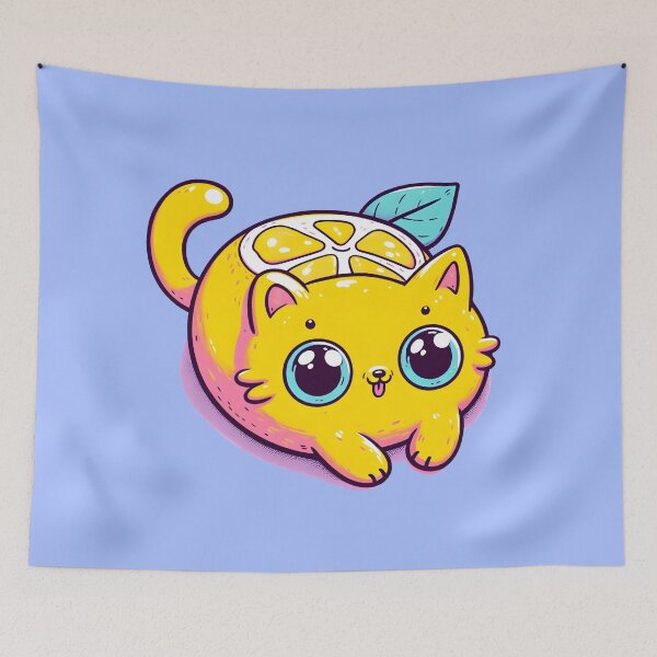 Item preview, Lemon cat designed and sold by Anna Halasek.