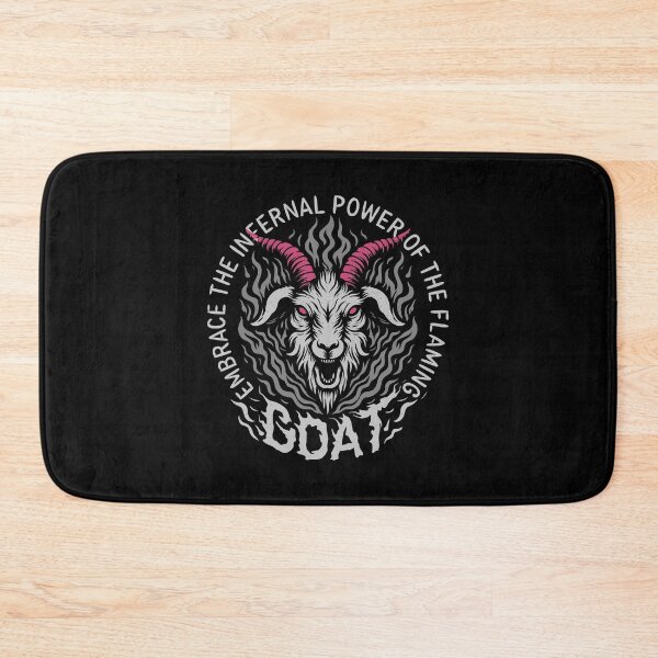 Item preview, Goat Head Fire Flame Design designed and sold by CropWear.