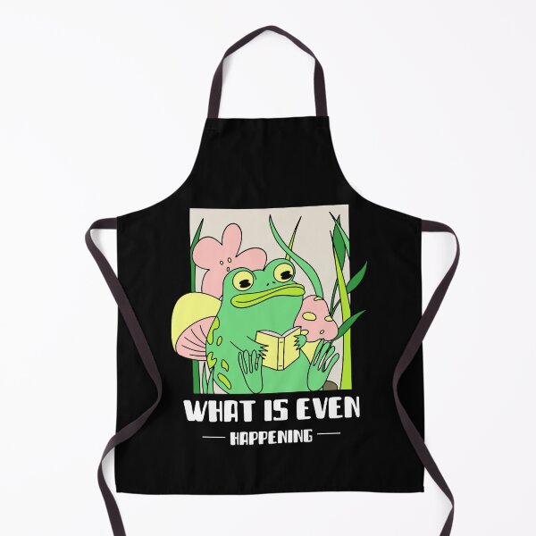 Item preview, What is even happening frog funny designed and sold by wittyprinttop.
