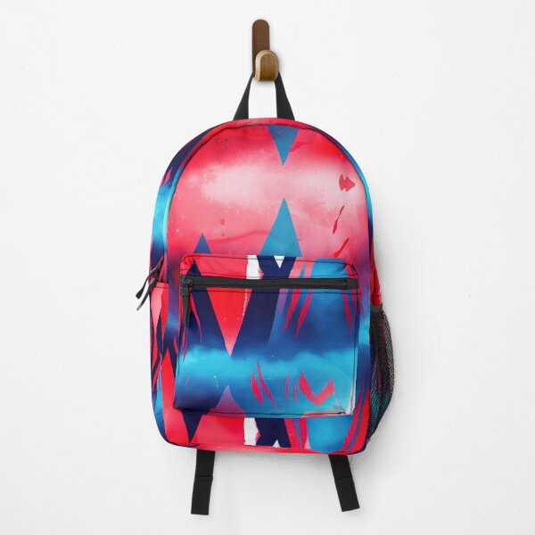 Item preview, Abstract red blue designed and sold by ShopMaxiDesigns.