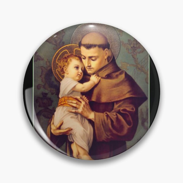 Item preview, St. Anthony of Padua with Baby Jesus  designed and sold by RBEnt.