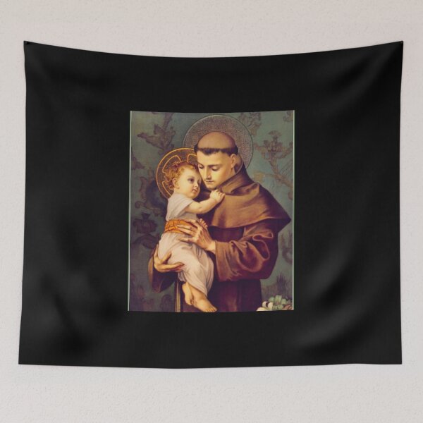Item preview, St. Anthony of Padua with Baby Jesus  designed and sold by RBEnt.