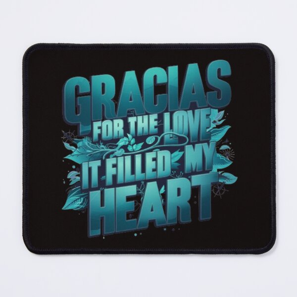 Item preview, GRACIAS FOR THE LOVE IT FILLED MY HEART designed and sold by HOMEDESIGNPRINT.