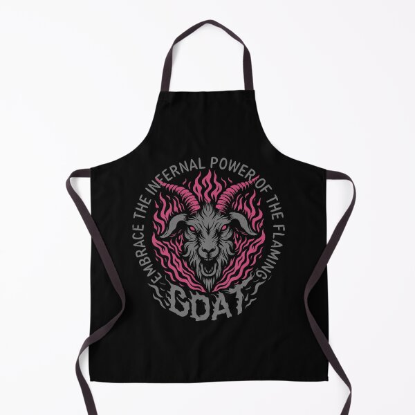 Item preview, Goat Head Fire Flame Design designed and sold by CropWear.
