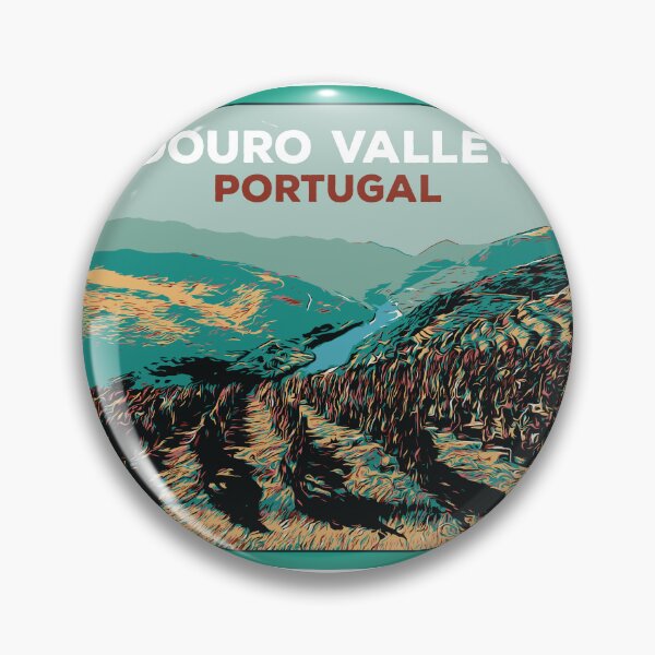 Item preview, Illustration of Douro Valley Landscape designed and sold by Lemomo-artworks.