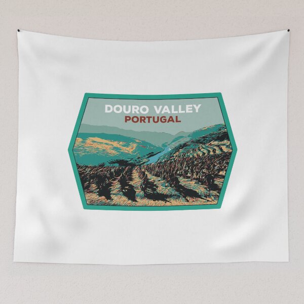 Item preview, Illustration of Douro Valley Landscape designed and sold by Lemomo-artworks.