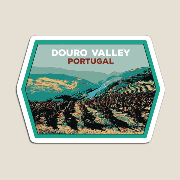 Item preview, Illustration of Douro Valley Landscape designed and sold by Lemomo-artworks.
