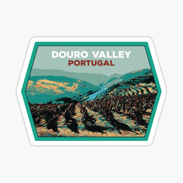 Item preview, Illustration of Douro Valley Landscape designed and sold by Lemomo-artworks.