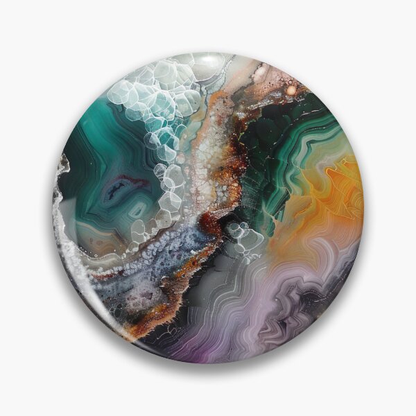 Item preview, Abstract Art Stone Slab Aesthetic Waves designed and sold by fluffstuffgifts.