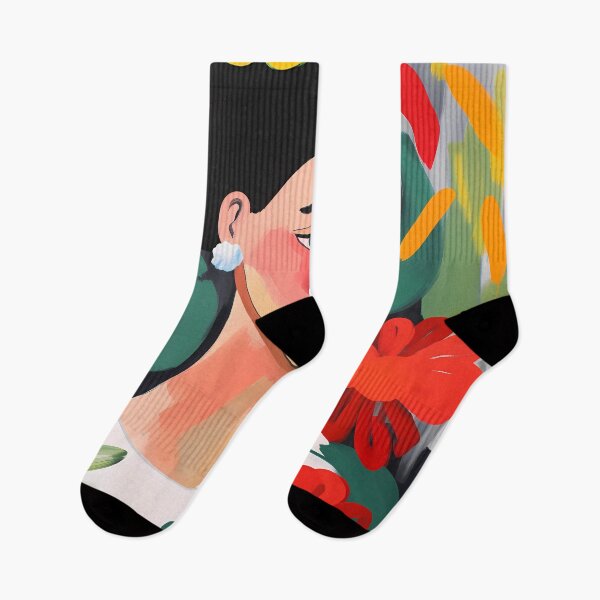 Item preview, Floral Matisse Frida Kahlo designed and sold by haroulita.