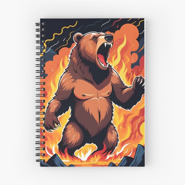 Item preview, Inferno Grizzly Bear designed and sold by WildlifeInc.