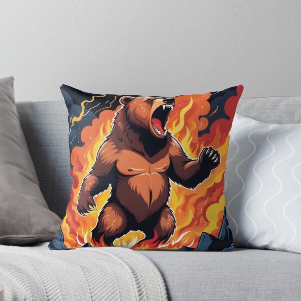Item preview, Inferno Grizzly Bear designed and sold by WildlifeInc.